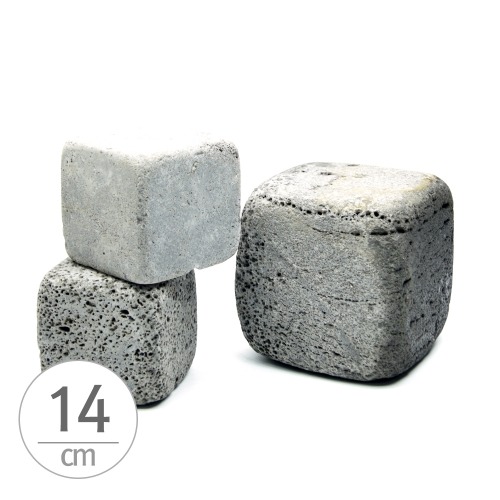 B_큐브 조경석 (2호) 14x14x14cm (약 7.5Kg)